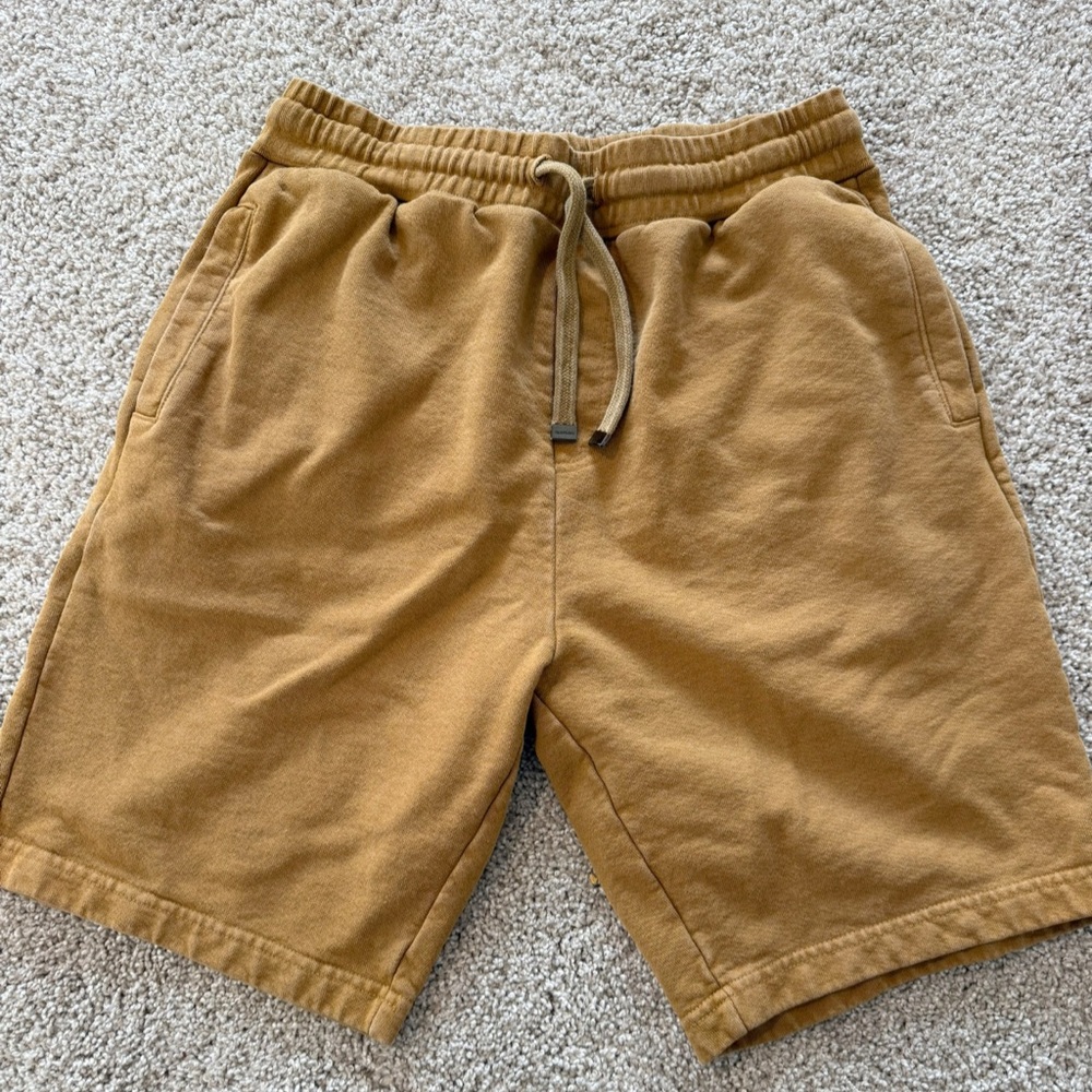 Men's Tan Casual Shorts Heavyweight